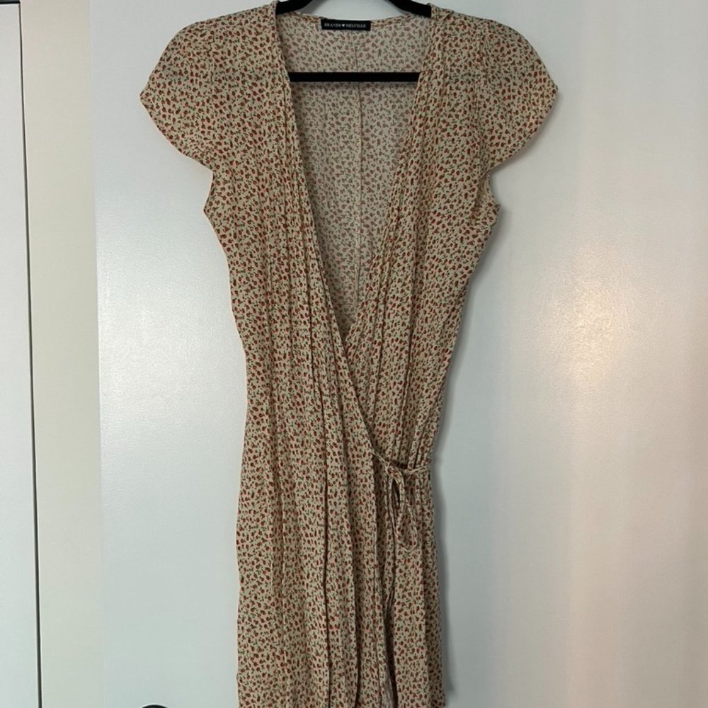 Brandy Melville Floral Wrap Dress